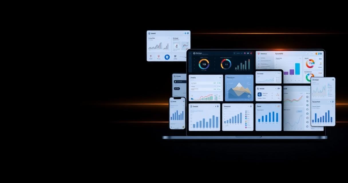 Modern app and dashboard interfaces